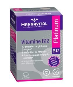 Vitamine B12 Platinum, 60&nbsp;capsules